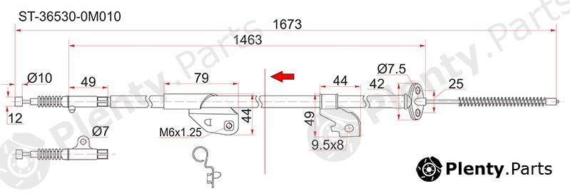  SAT part ST365300M010 Replacement part