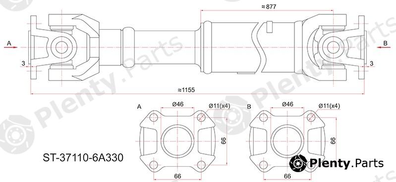  SAT part ST371106A330 Replacement part