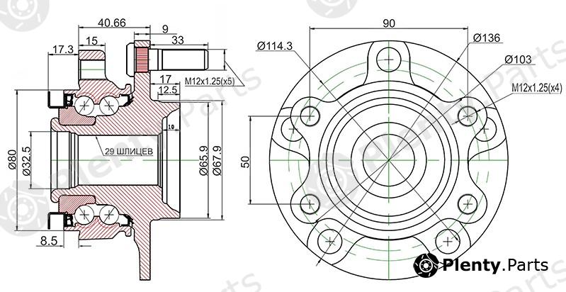  SAT part ST40202JG000 Replacement part