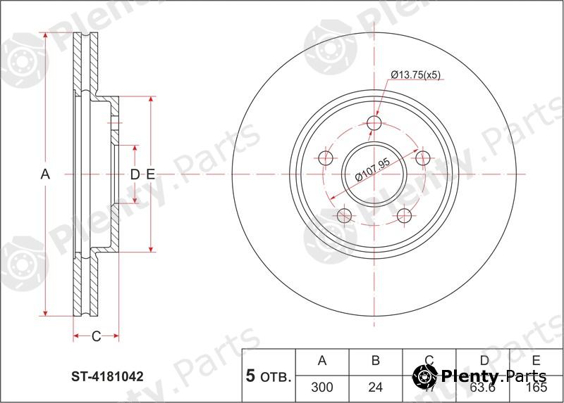  SAT part ST4181042 Replacement part