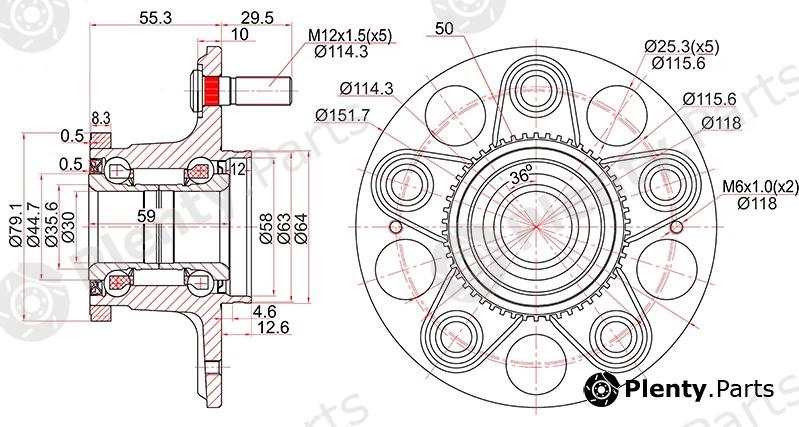  SAT part ST42200S87C51 Replacement part