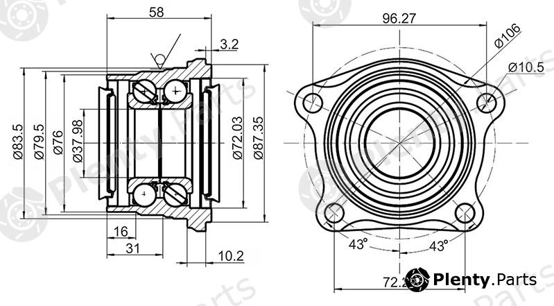  SAT part ST4240942010 Replacement part