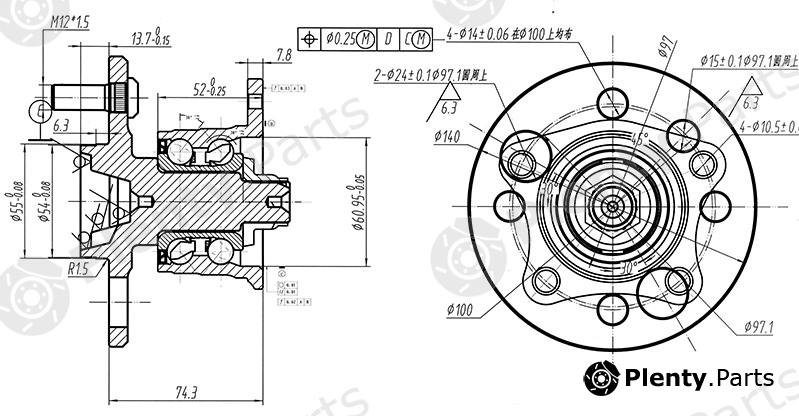  SAT part ST4241012090 Replacement part
