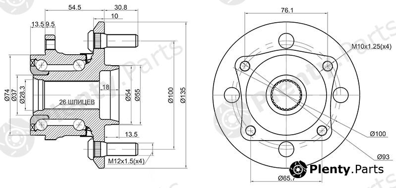  SAT part ST4241012240 Replacement part