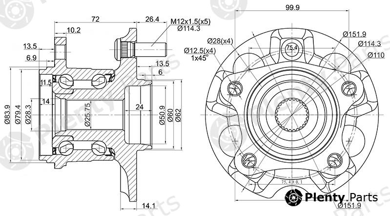  SAT part ST4241048041 Replacement part