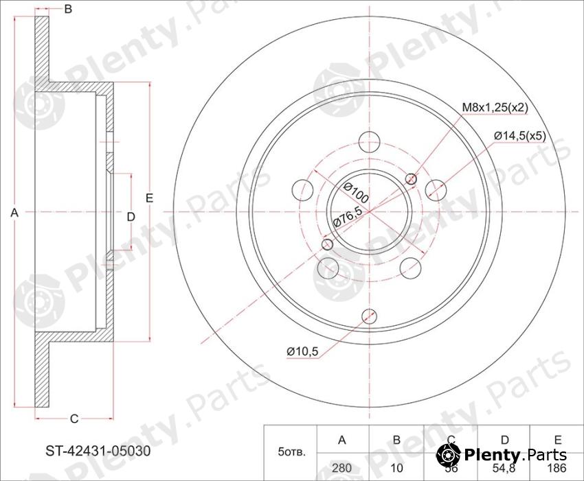  SAT part ST4243105030 Replacement part