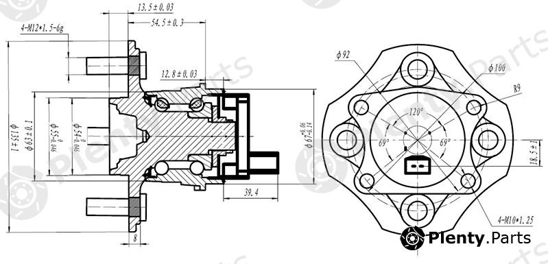  SAT part ST424500D030 Replacement part