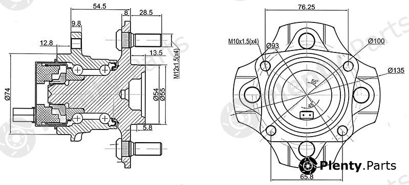  SAT part ST4245012051 Replacement part