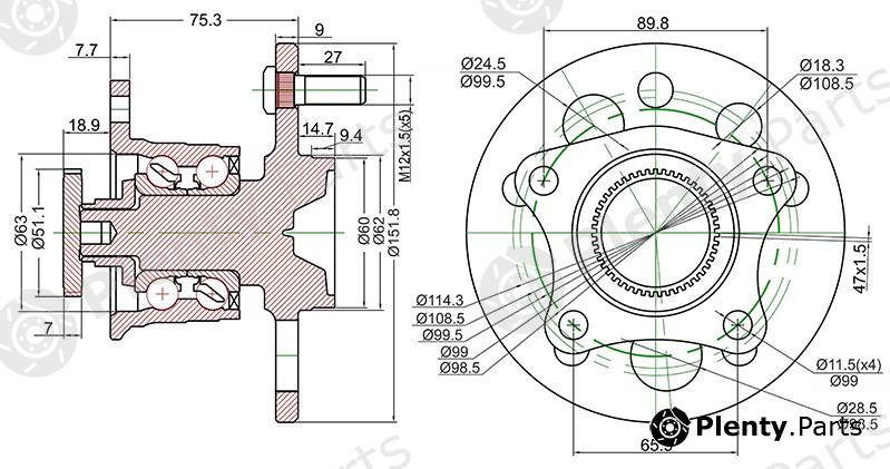  SAT part ST4245033010 Replacement part
