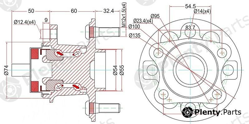  SAT part ST4245052060 Replacement part