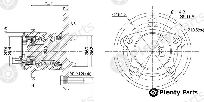  SAT part ST4246006010 Replacement part