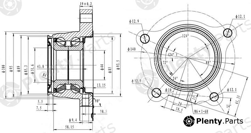  SAT part ST-42460-60010 (ST4246060010) Replacement part