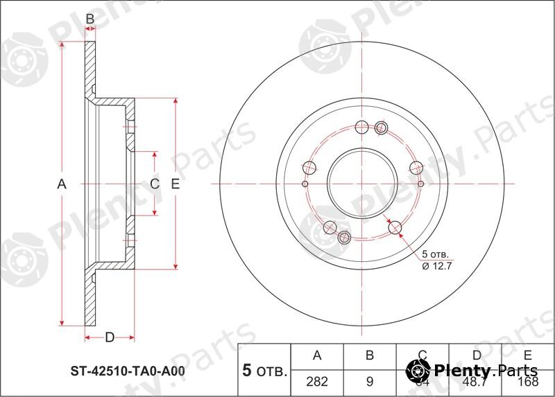  SAT part ST42510TA0A00 Replacement part