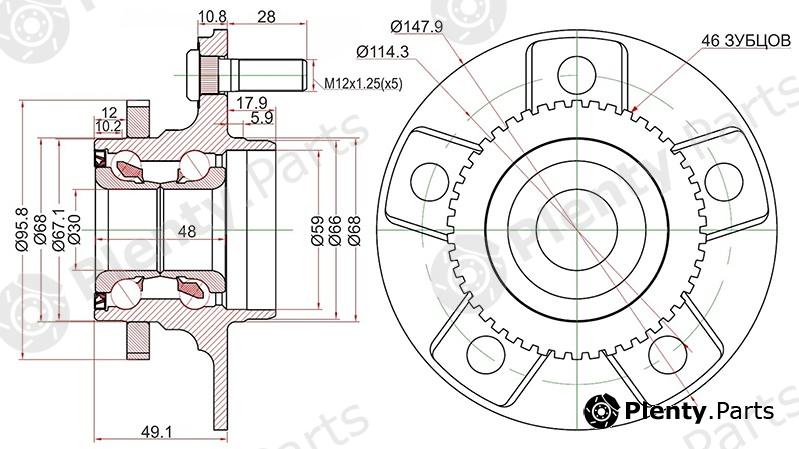  SAT part ST432002Y000 Replacement part