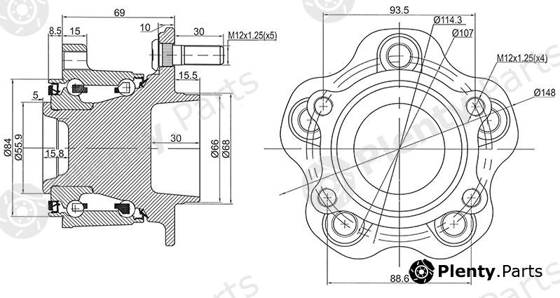  SAT part ST43202JP00A Replacement part