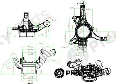  SAT part ST-43211-58010 (ST4321158010) Replacement part