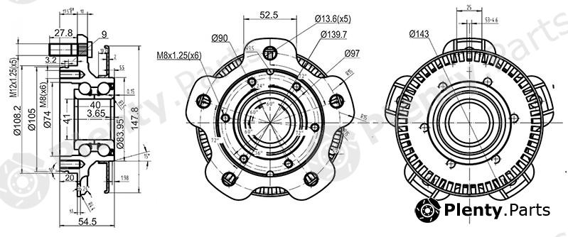  SAT part ST4340165D10 Replacement part