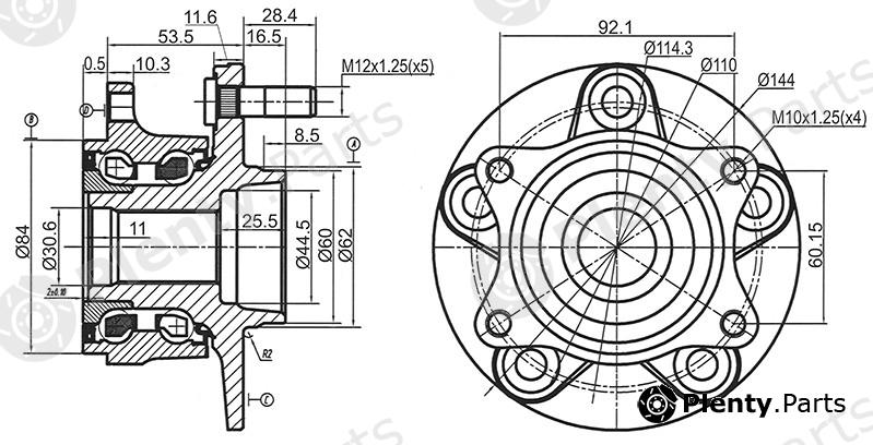  SAT part ST-43401-65J02 (ST4340165J02) Replacement part
