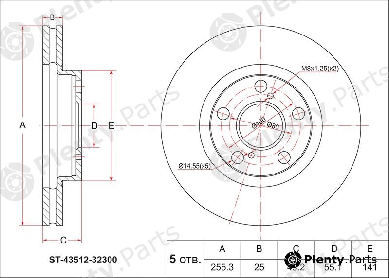 SAT part ST4351232300 Replacement part