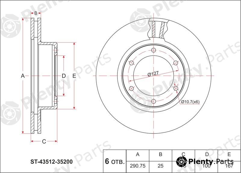  SAT part ST4351235200 Replacement part