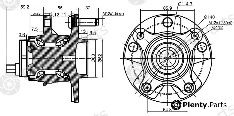  SAT part ST4356030010 Replacement part