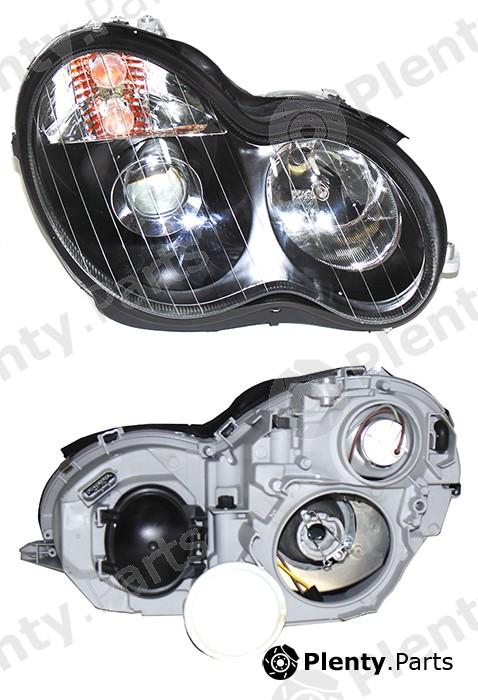  SAT part ST-440-1136BR (ST4401136BR) Headlight MERCEDES W203 00-07 crystal, right