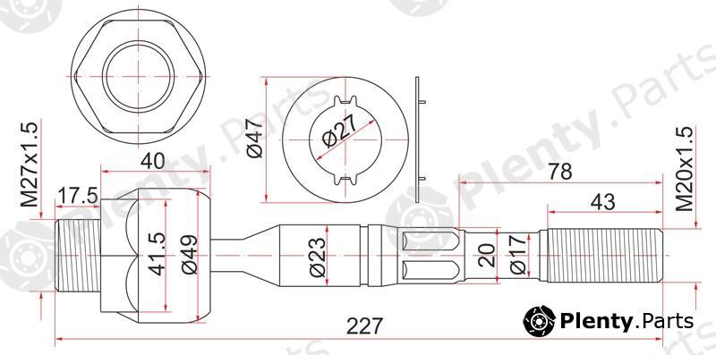  SAT part ST4550369025 Replacement part