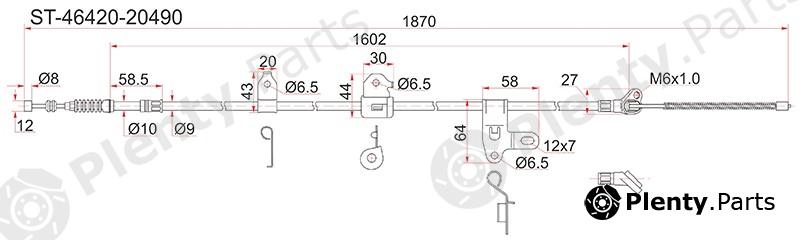  SAT part ST4642020490 Replacement part