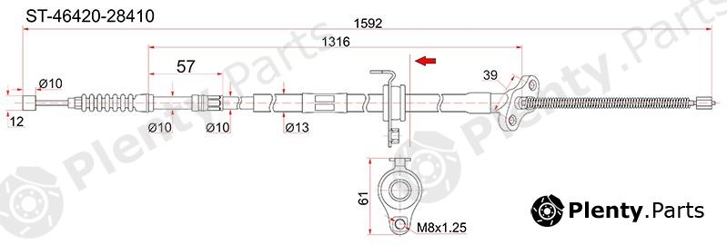  SAT part ST4642028410 Replacement part
