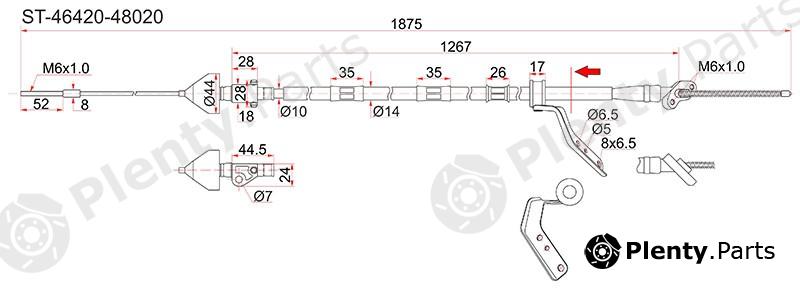  SAT part ST4642048020 Replacement part