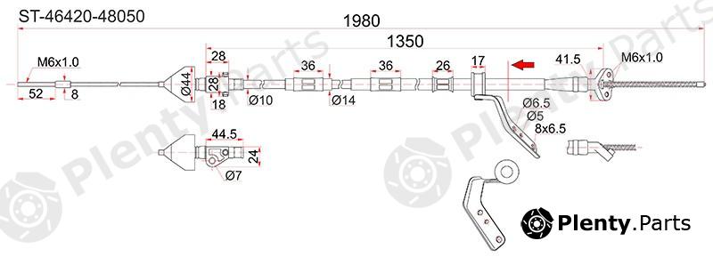  SAT part ST4642048050 Replacement part