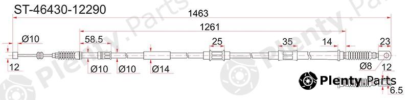  SAT part ST4643012290 Replacement part