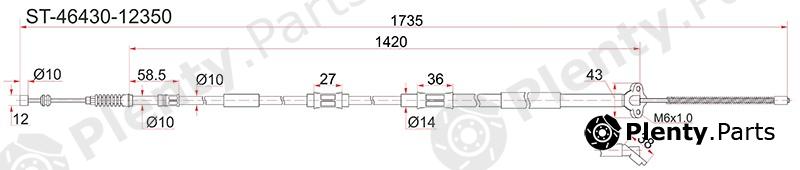  SAT part ST4643012350 Replacement part