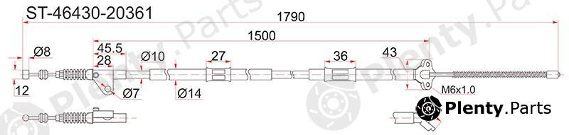  SAT part ST4643020361 Replacement part