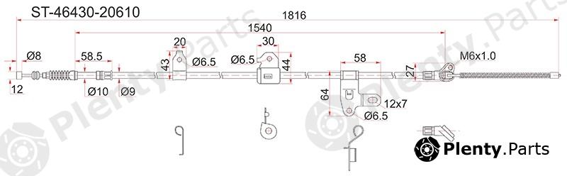  SAT part ST4643020610 Replacement part
