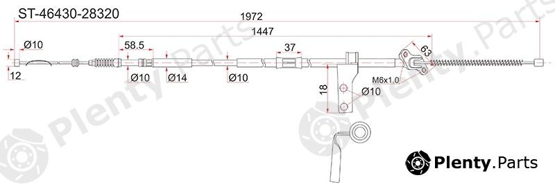  SAT part ST4643028320 Replacement part