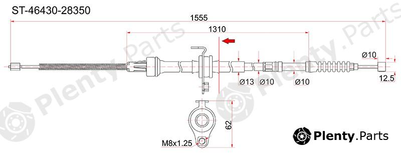  SAT part ST4643028350 Replacement part