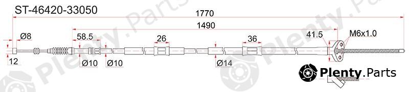  SAT part ST4643033050 Replacement part