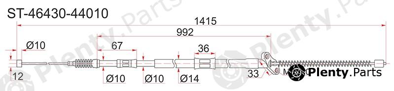  SAT part ST4643044010 Replacement part