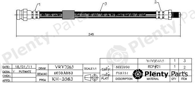  SAT part ST4650A083 Replacement part