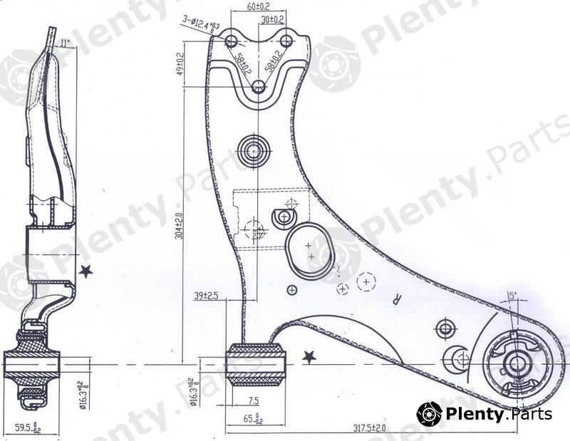  SAT part ST4806812300 Replacement part