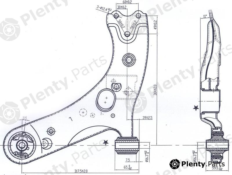  SAT part ST4806912300 Replacement part