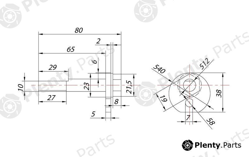  SAT part ST4819022030 Replacement part