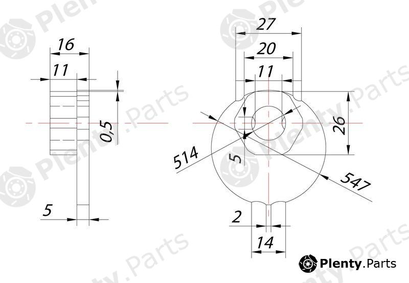  SAT part ST4819860011 Replacement part