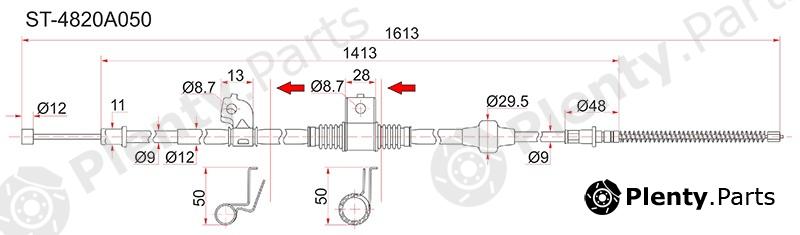  SAT part ST4820A050 Replacement part