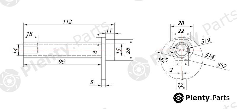 SAT part ST4840960020 Replacement part