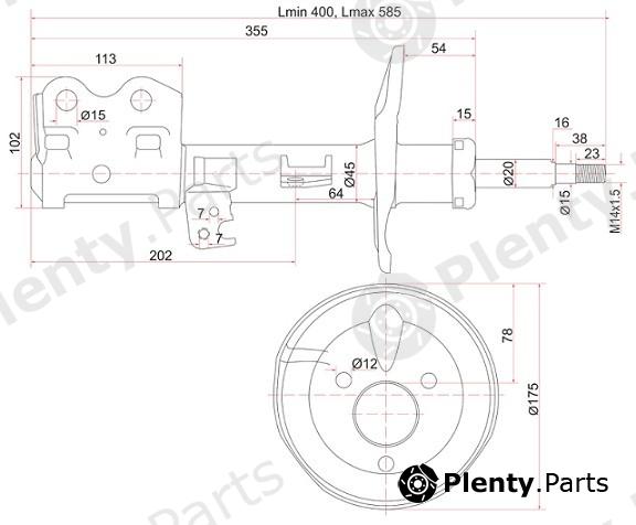  SAT part ST-48510-49495 (ST4851049495) Replacement part