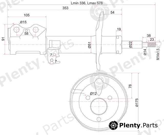  SAT part ST4851080343 Replacement part