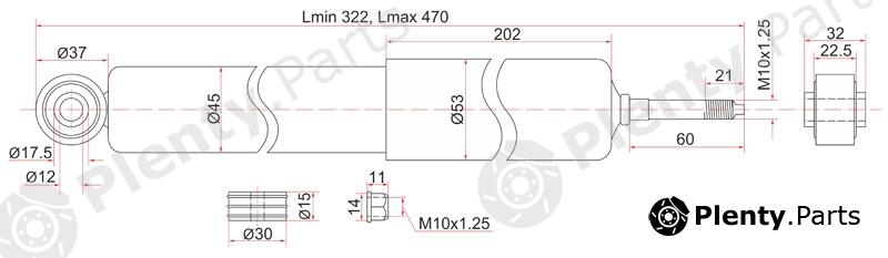  SAT part ST-48511-80090 (ST4851180090) Replacement part