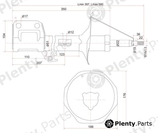  SAT part ST-48520-09A70 (ST4852009A70) Replacement part